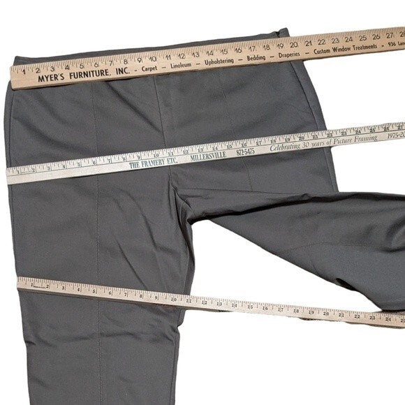 St. John side zip dress pant, trouser khaki high waisted business casual size 16 - Picture 4 of 9